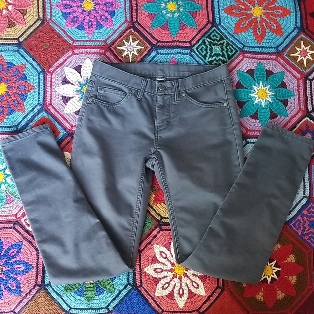 Women's Patagonia Pinyon Pines Pants Smolder Blue Sz 4